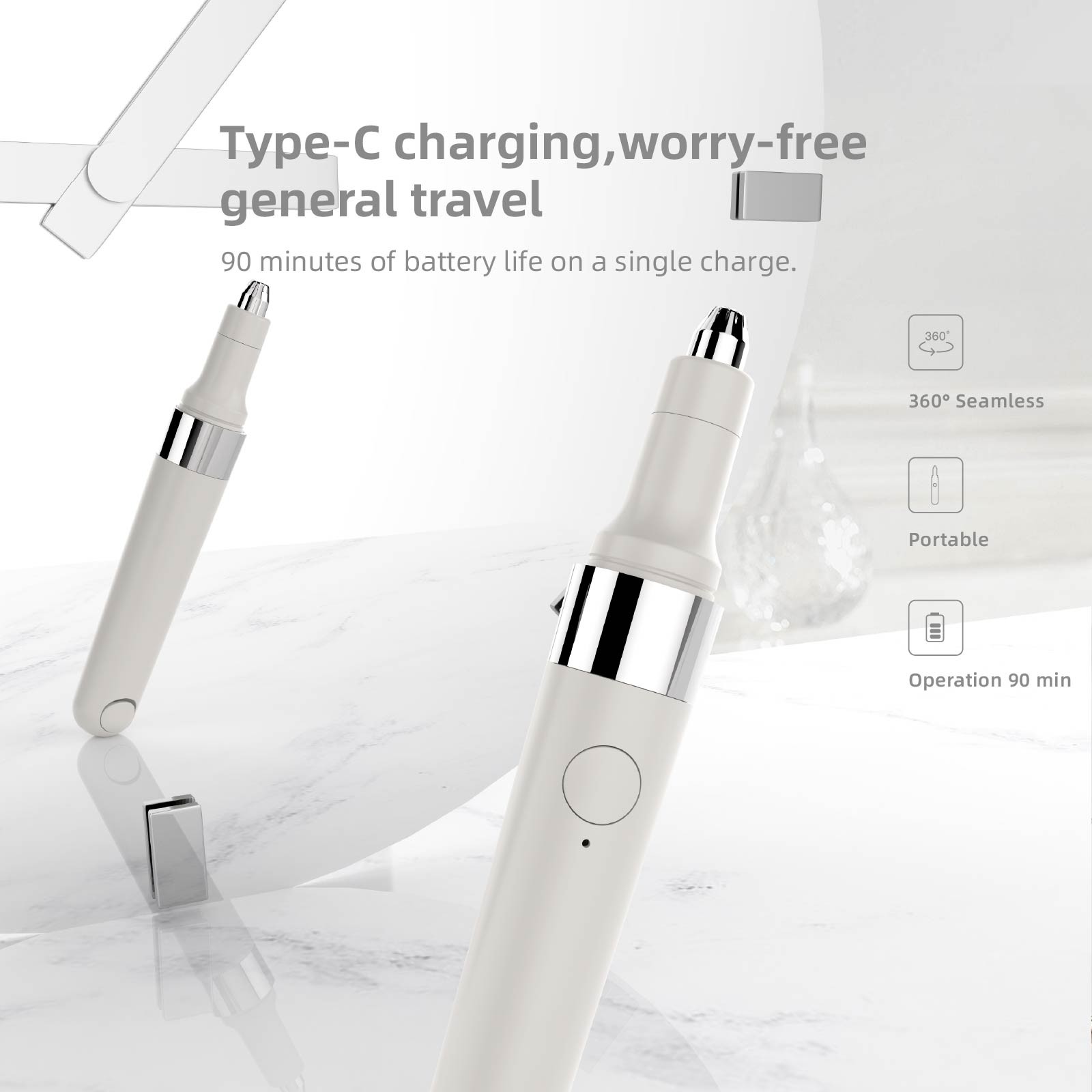 Nose hair trimmer
